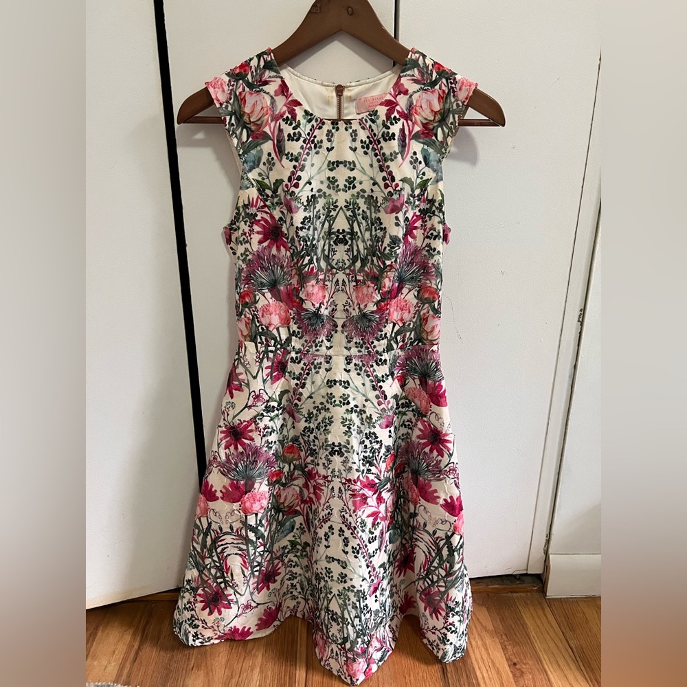 Ted Baker London Floral Dress Size 0